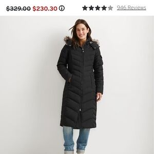 Eddie Bauer Sun Valley Down Duffle Coat